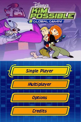 Kim Possible - Global Gemini (USA) (En,Fr) screen shot title